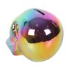16cm Metallic look Skull Money Bank - Image 2