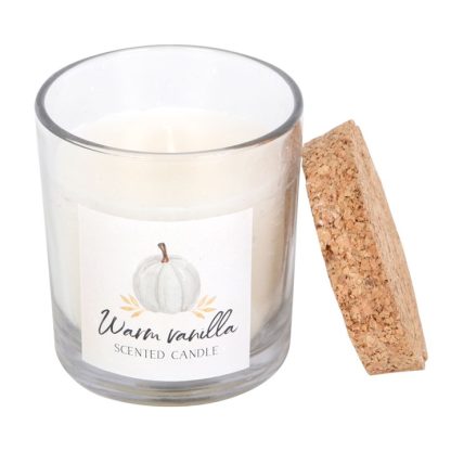 Warm Vanilla Autumn Candle - Image 4