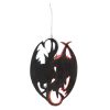Fire and Ice Dragon Hanging Ornament by Anne Stokes - Image 4