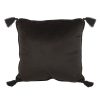 35cm Square Black Astrology Wheel Cushion - Image 2