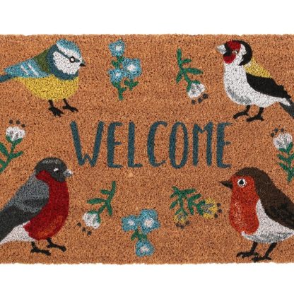 Natural British Garden Birds Doormat - Image 2