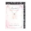 Rose Quartz Crystal Moon Necklace on Greeting Card - Image 2