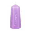 Calming Crystal Candle with Rough Amethyst - Image 3