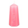 Love Crystal Candle with Rough Rose Quartz - Image 3