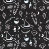 Crystal Witch Print Polycotton Tote Bag - Image 3