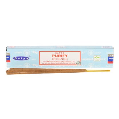 12 Packs of Purify Incense Sticks by Satya - Image 2