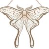 Luna Moth Hanging Sign - Image 2