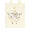 Light Luna Moth Polycotton Tote Bag - Image 2
