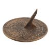 Howling Wolves Terracotta Sundial by Lisa Parker - Image 3