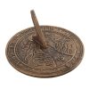 Howling Wolves Terracotta Sundial by Lisa Parker - Image 4