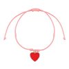 Pair of Besties Enamel Heart Charm Bracelets - Image 3