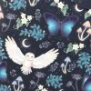 23cm Midnight Forest Owl Print Gift Bag - Image 4