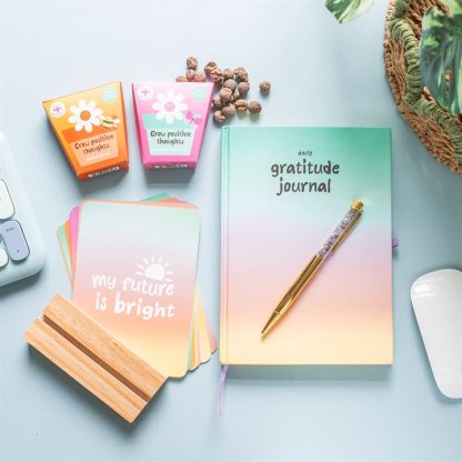 Mindful Moments Affirmation Cards with Wooden Stand - Image 5