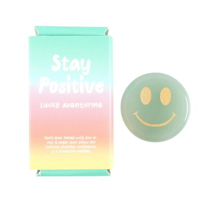 Stay Positive Aventurine Happy Face Crystal - Image 5