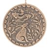 Bronze Midnight Hare Terracotta Plaque - Image 3