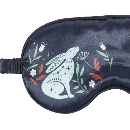 Midnight Hare Satin Sleep Mask - Image 4