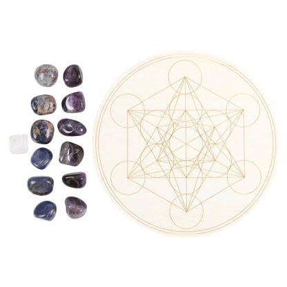 Metatron's Cube Crystal Grid Set - Image 2