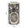 Pillar Gunmetal Grey Crackle Oil Burner - Image 3