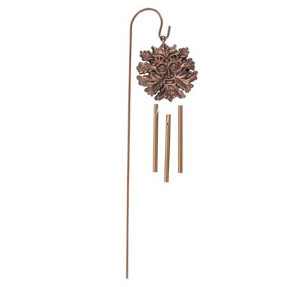 Bronze Effect Green Man Windchime Stake - Image 2