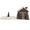 Log Cabin Incense Cone Burner - Image 4