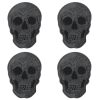 Set Of 4 Skull Coasters - Image 3
