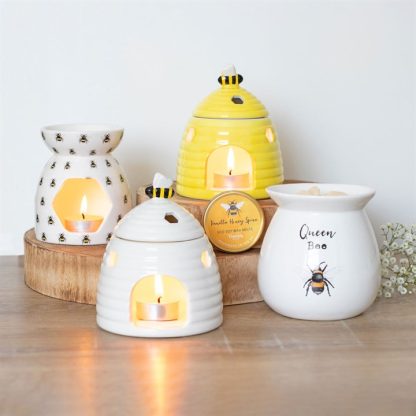 All Over Bee Print Oil Burner - Image 4