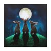 Moon Shadows Light Up Canvas Plaque by Lisa Parker - Image 2