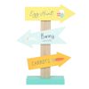 Easter Directional Arrow Standing Sign