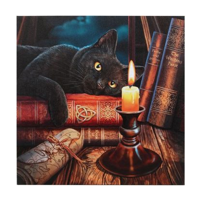 The Witching Hour Light Up Canvas Plaque by Lisa Parker - Image 2