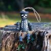 Black Skeleton Terracotta Pot Man - Image 2