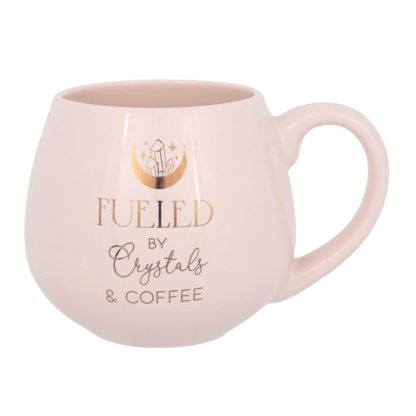 Crystals and Coffee Rounded Mug - Image 2