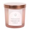 Gratitude Wild Rose Crystal Chip Candle - Image 3