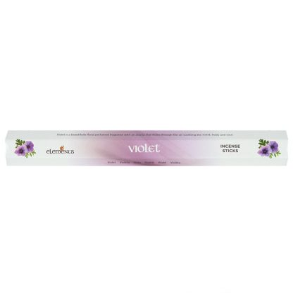 Set of 6 Packets of Elements Violet Incense Sticks - Image 2