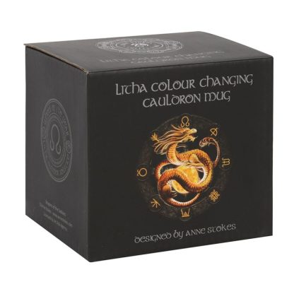 Litha Colour Changing Cauldron Mug by Anne Stokes - Image 4