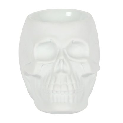 White Skull Oil Burner - Image 2