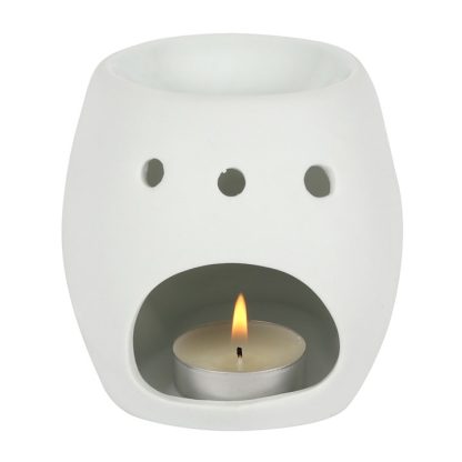 White Skull Oil Burner - Image 3