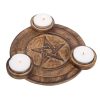 Pentagram Tea Light Candle Holder - Image 2