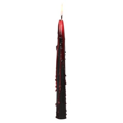 Set of 8 Vampire Blood Taper Candles - Image 2