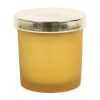 Solar Plexus Chakra Lemon Crystal Chip Candle - Image 4