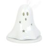 Ceramic Ghost Tealight and Incense Cone Holder - Image 2