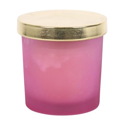 Crown Chakra Blackberry Crystal Chip Candle - Image 4