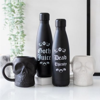 Matte White Skull Mug - Image 5