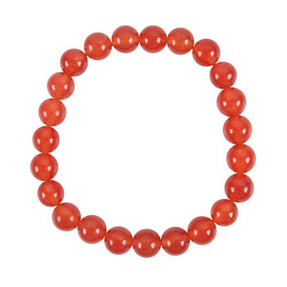 Sacral Chakra Carnelian Gemstone Bracelet - Image 3