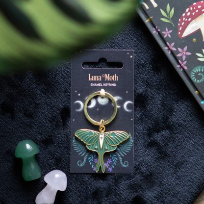 Luna Moth Keyring - Image 4