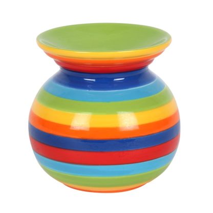 Rainbow Stripe Oil Burner - Image 2