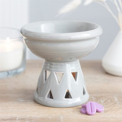 Grey Deep Bowl Oil Burner - Image 3