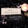 Manifesting In Progress Hanging Sign - Image 4