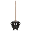 Pentagram Cauldron Ceramic Incense Holder - Image 2