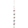 Wooden Hanging Elephant Decoration with Bell - Image 2