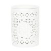 White Matte Cut Out Oil Burner - Image 2